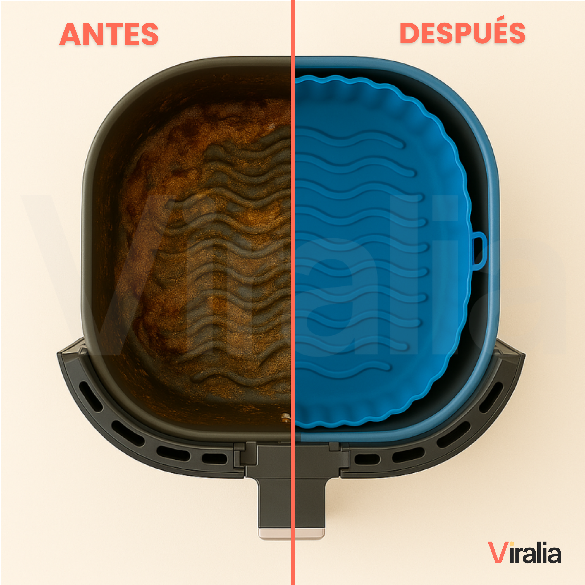 Airkit™ – Bandejas Reutilizables para tu Freidora de Aire | Combo de 3x1 + Regalos